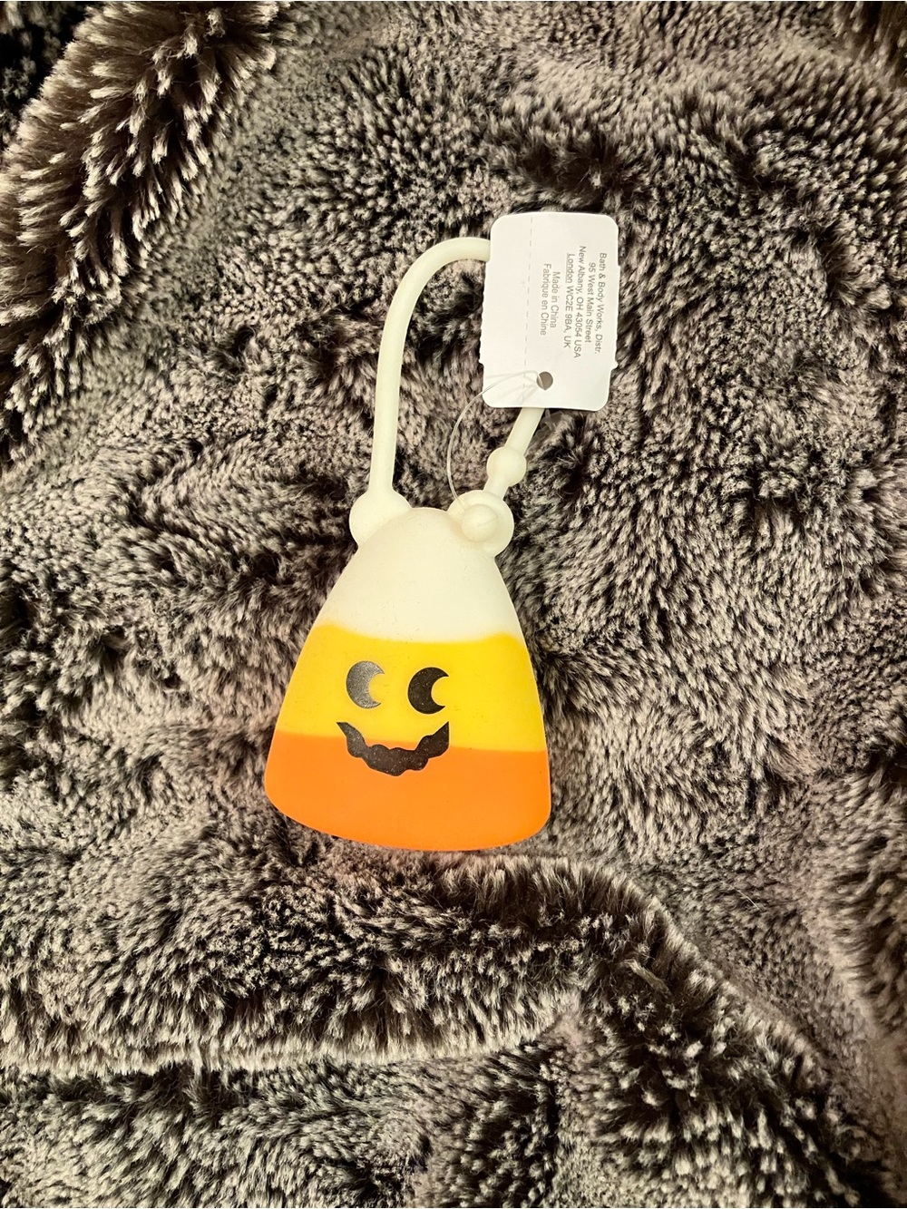 NWT candy corn bath and body works hand sanitizer holder